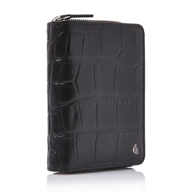 Leren Dames Portemonnee Croco RFID | in twee kleuren