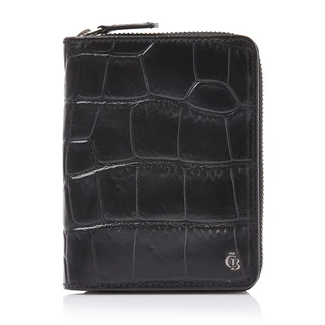 Leren Dames Portemonnee Croco RFID | in twee kleuren