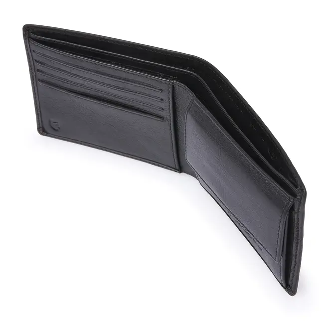 Leren croco billfold portemonnee RFID - 8 pasjes | in twee kleuren