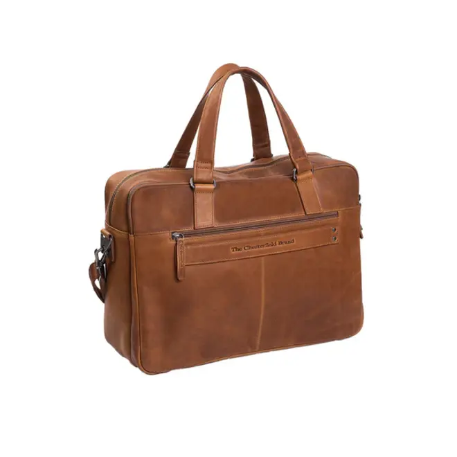 Leren Laptoptas Misha | 17 inch