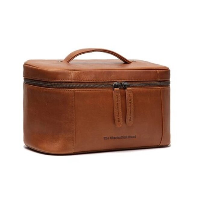 Leren Toilettas Limone | Cognac