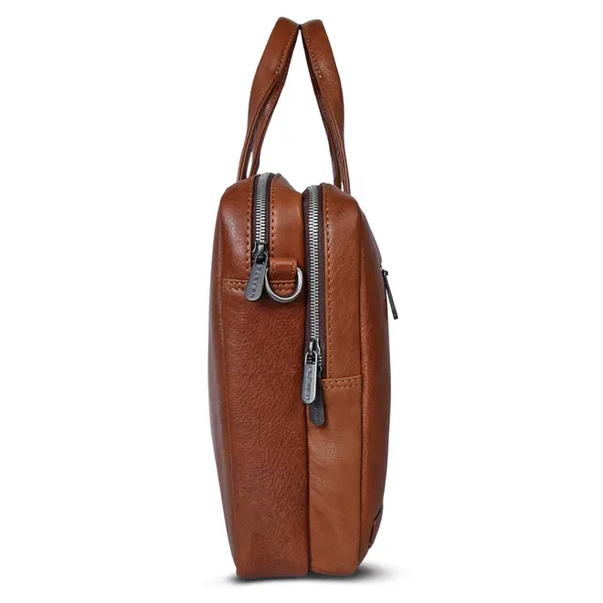 Leren laptoptas/businesstas Jimmy 16 inch | 2-vaks