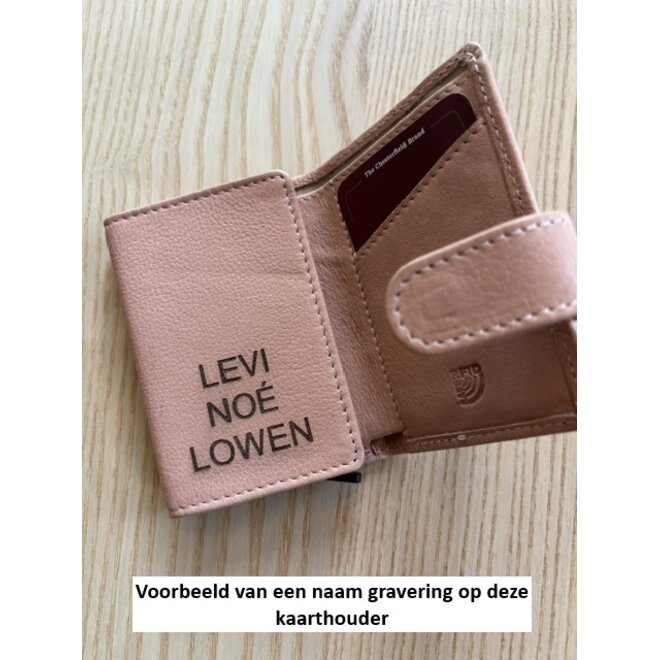 Lederen pasjeshouder Nivala RFID | in drie kleuren