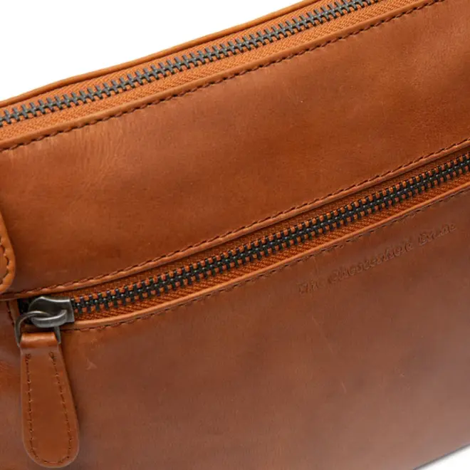 Leren Schoudertas Durban | Cognac