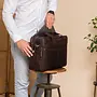 Leren laptoptas/businesstas Ryan 17 inch | in drie kleuren