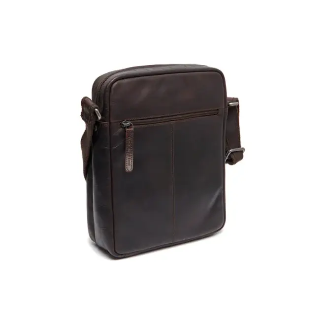 Leren Schouder/Crossbody tas Anzora | Donkerbruin