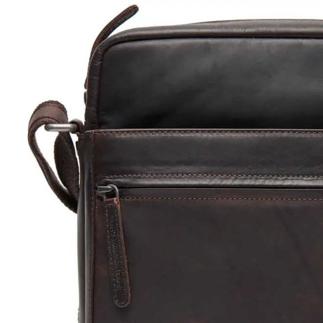 Leren Schouder/Crossbody tas Anzora | Donkerbruin