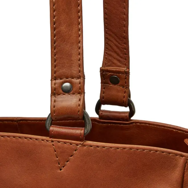 Leren Shopper Berlin | Cognac