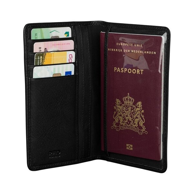 Lederen paspoort étui | Diverse kleuren
