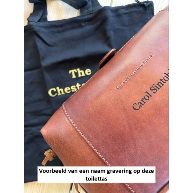 Leren Toilettas Biassa | in twee kleuren