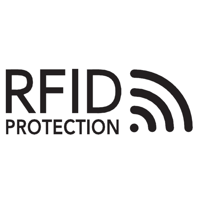 Billfold met binnenrits RFID | in drie kleuren