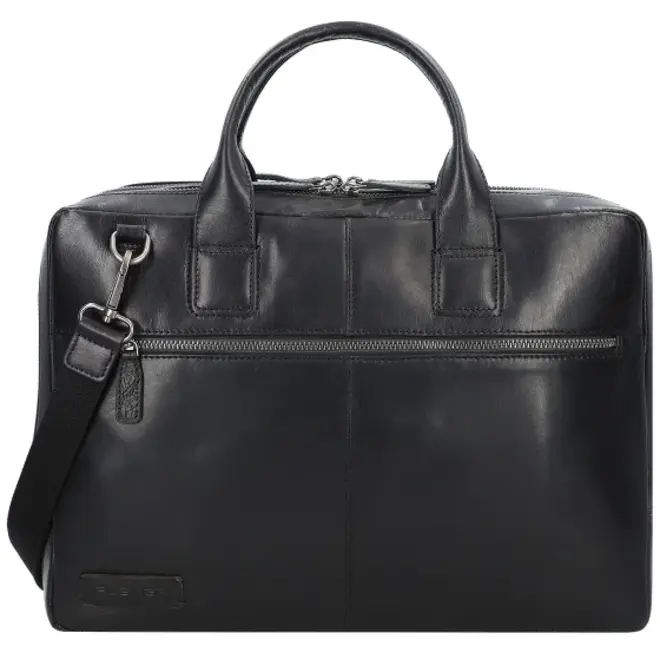 Leren Businesstas Flint 2-vaks | 16 inch