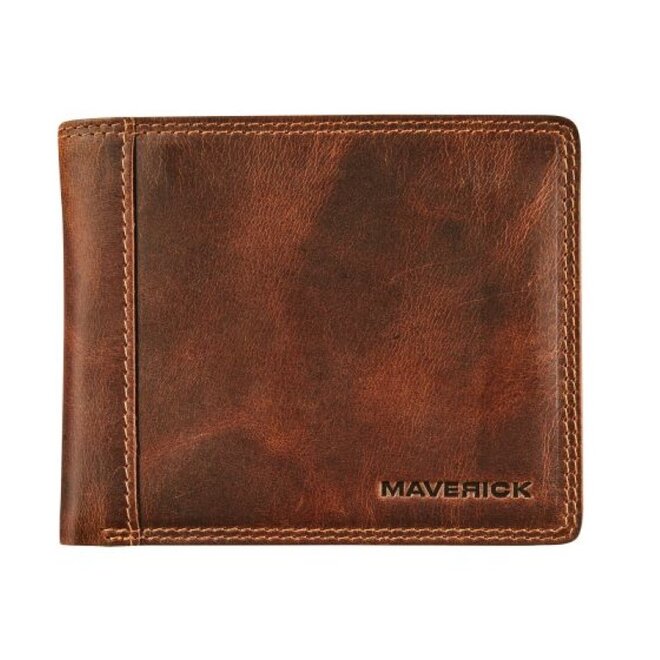 Leren Billfold portemonnee/kaarthouder The Original RFID