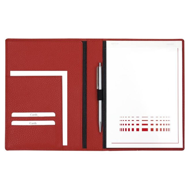 Leren schrijfmap A4 | diverse kleuren