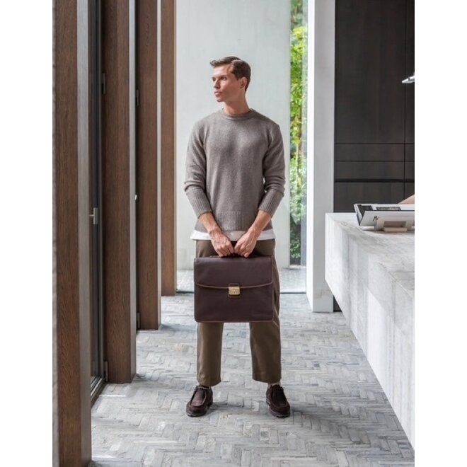 Leren laptoptas Verona 15.6" inch | in twee kleuren