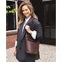 Leren Crossbody Tas met Gevlochten Schouderband | in twee kleuren