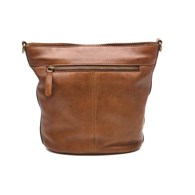 Leren Crossbody Tas met Gevlochten Schouderband | in twee kleuren