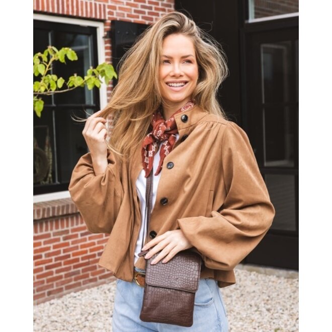 Crossbody Croco Mover | in twee kleuren