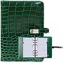 Personal organizer Croco Bosgroen | met jaarinhoud 2026 en 2027
