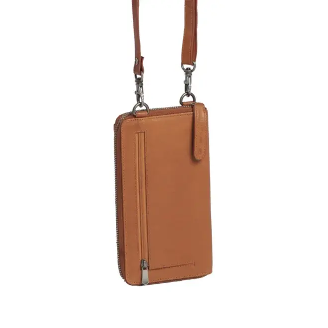 Telefoon portemonnee Malaga | Cognac