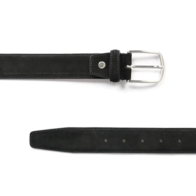 Leren herenriem Suede | in drie kleuren verkrijgbaar