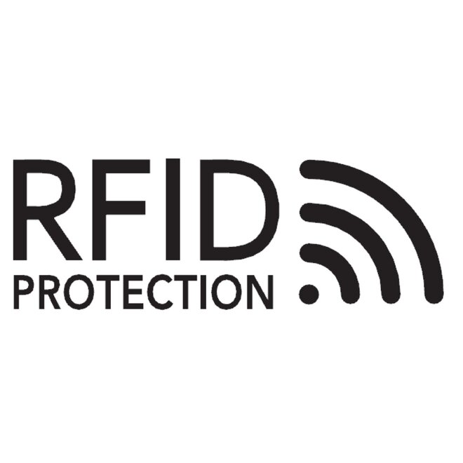 Lederen portemonnee Compact billfold RFID
