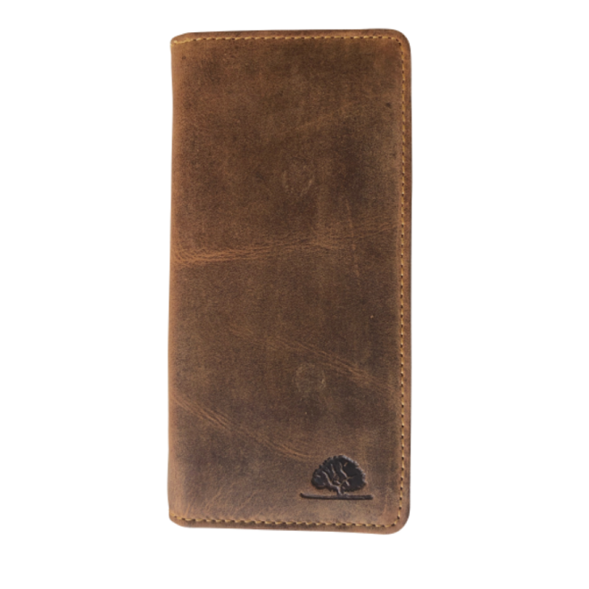 Leren Vintage pen etui