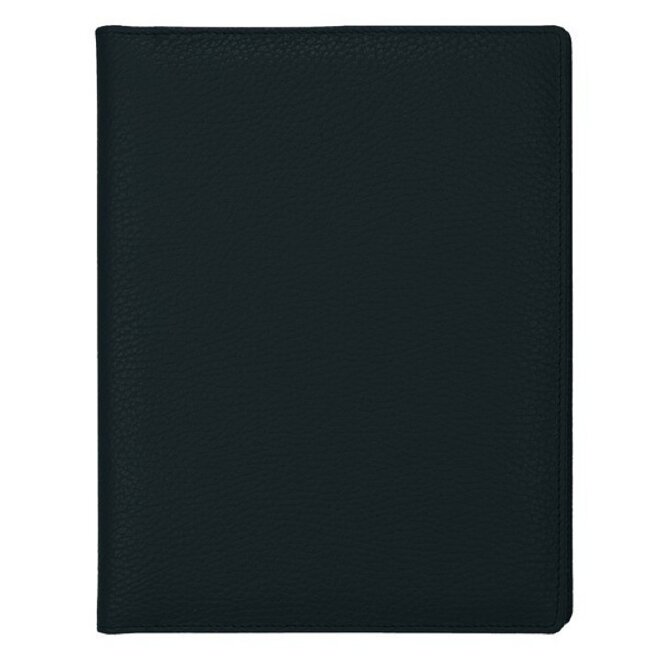 Leren schrijfmap A5 met gratis schrijfblok in diverse kleuren