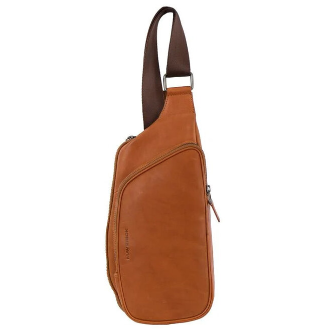 Lederen crossbody tas