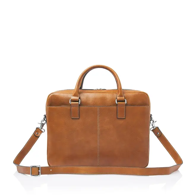 Lederen Laptoptas Peter 15.6" inch