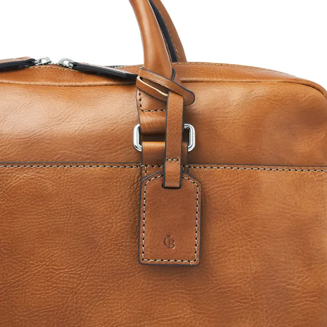 Lederen Laptoptas Peter 15.6" inch