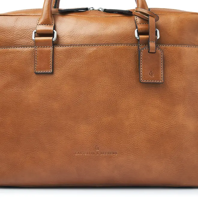Lederen Laptoptas Peter 15.6" inch