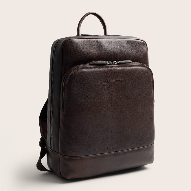 Lederen Laptop + tablet rugtas Marvello | in twee kleuren