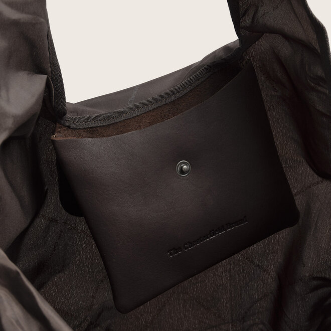 Leren Opvouwbare Boodschappentas | in 3 kleuren