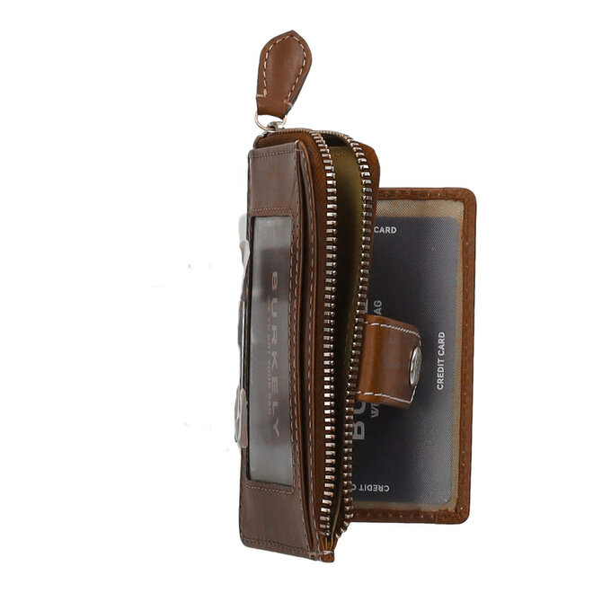 Lederen Kaarthouder/Portemonnee Ledger | Cognac