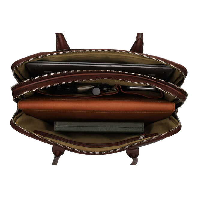 Leren Workbag 15.6 inch Ledger | in twee kleuren