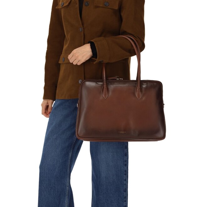 Leren Workbag 15.6 inch Ledger | in twee kleuren
