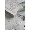 Jeanne d'Arc Living Letters in embroidedery in small box