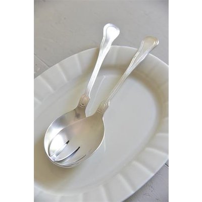 Jeanne d'Arc Living Serving fork- Conrad - Silver, Salatbesteck