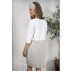 Jeanne d'Arc Living SP20 Dress-Sissel-White/ light petrol , Größe S von Jeanne d'Arc Living