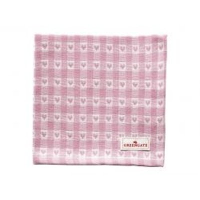 Greengate Napkin Heart petit pale pink von Greengate