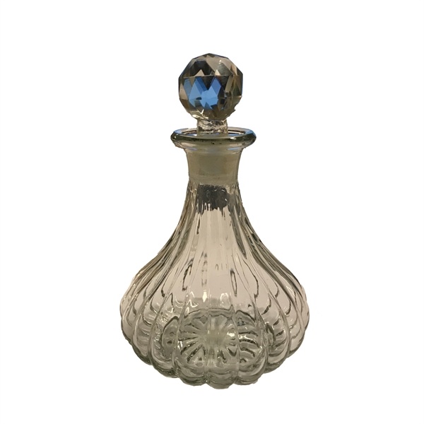 Decanter aus Glas, groß oder klein Das kleine Dachstuebchen, Dekoration für Haus und Garten