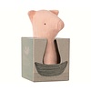 Maileg Noahs Friends, Hippo Rattle, Pig Rattle oder Panda Rattle von Maileg