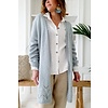 Bypias Lace Dreams long Cardigan, Ice blue von Bypias