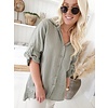 Bypias Chill out Linen Shirt, olive, Größe 1