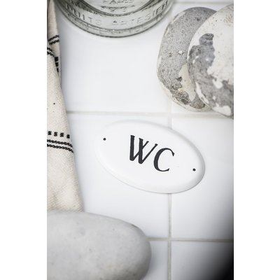 IB Laursen Metallschild WC oder Bad von IB Laursen