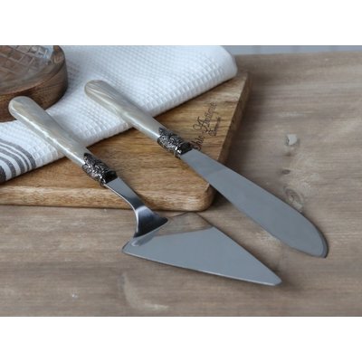 Chic Antique Linas Tortenheber & Kuchenmesser Set von Chic Antique