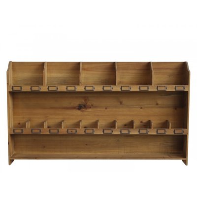 Chic Antique Sortierwandregal mit 15 Fächer von Chic Antique