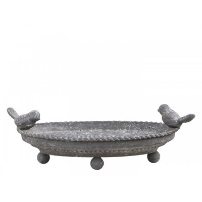 Chic Antique Vogelbad antique zink von Chic Antique
