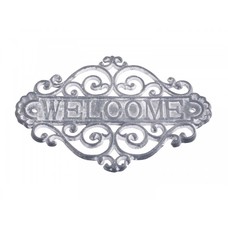 Chic Antique Schild" Welcome"